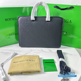 Bottega Veneta Intrecciato Leather Briefcase