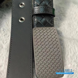 QC Bottega Veneta Intrecciato Leather Belt