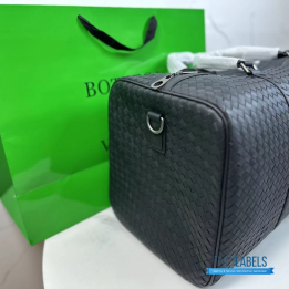 Bottega Veneta Intrecciato Leather Duffle Bag