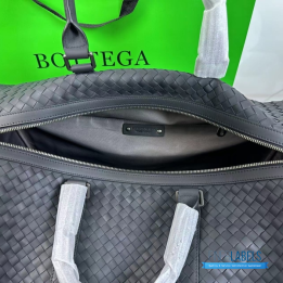 Bottega Veneta Intrecciato Leather Duffle Bag