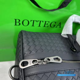 Bottega Veneta Intrecciato Leather Duffle Bag