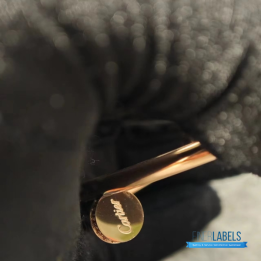 QC Cartier Juste un Clou Bracelet in a rose gold nail design