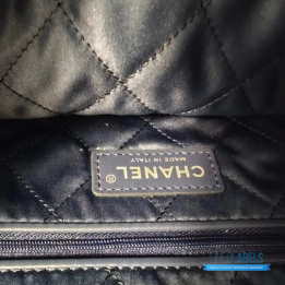 QC Chanel Denim 22 Tote Bag