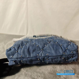 QC Chanel Denim 22 Tote Bag