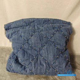 QC Chanel Denim 22 Tote Bag