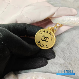 QC Chanel 22 Bag in Pink Leather