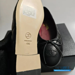 Chanel Quilted Ballet Flats