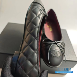 Chanel Quilted Ballet Flats