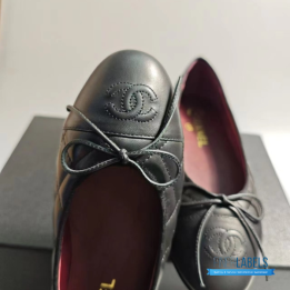 Chanel Quilted Ballet Flats