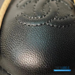 QC Chanel Lambskin Cap Toe Ballerina Flats