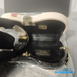 Chanel Métiers d'Art Collectible Guitar Minaudière Clutch Bag