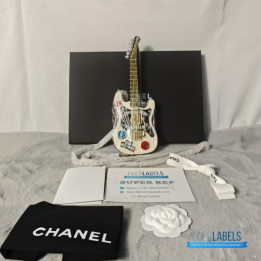 Chanel Métiers d'Art Collectible Guitar Minaudière Clutch Bag