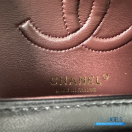 Chanel Classic Flap Bag in Black Lambskin
