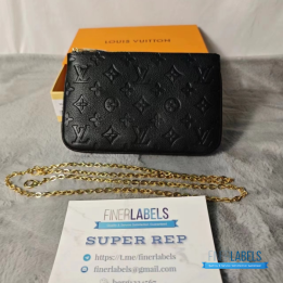 Louis Vuitton Empreinte Double Zip Pochette