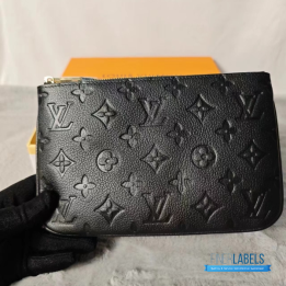 Louis Vuitton Empreinte Double Zip Pochette Bag