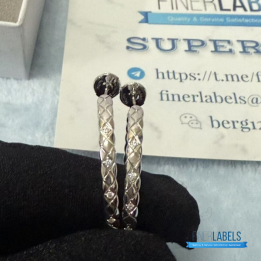 QC Chanel Coco Crush Hoop Earrings