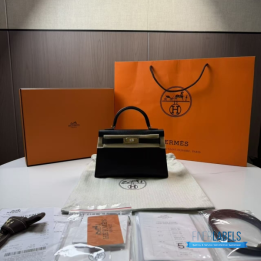 QC Hermès Mini Kelly 20 Handbag