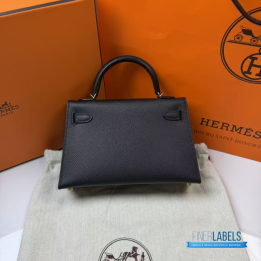 QC Hermès Mini Kelly 20 Handbag