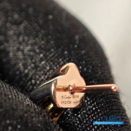 QC Cartier Trinity Hoop Earrings
