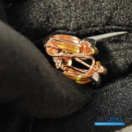 QC Cartier Trinity Hoop Earrings