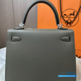 QC Hermès Kelly 25 Sellier Bag
