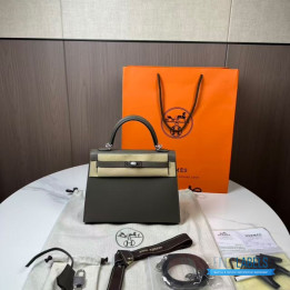 QC Hermès Kelly 25 Sellier Bag