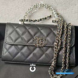 QC Chanel Kelly Handle Flap Bag