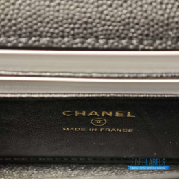 QC Chanel Top Handle Kelly Bag in Black