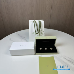 Van Cleef & Arpels Vintage Alhambra 5 Motifs Bracelet