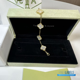 Van Cleef & Arpels Vintage Alhambra 5 Motifs Bracelet
