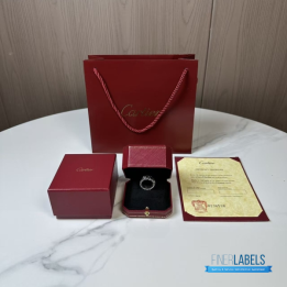 QC Cartier Clash Ring (White Gold)