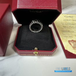 QC Cartier Clash Ring (White Gold)