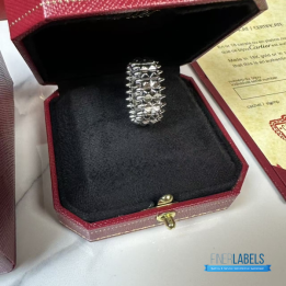 QC Cartier Clash Ring (White Gold)
