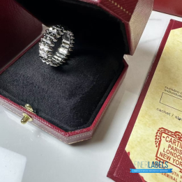 QC Cartier Clash Ring (White Gold)