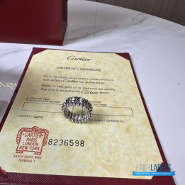 QC Cartier Clash Ring (White Gold)