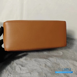 QC Loewe Puzzle Bag in Brown Leather