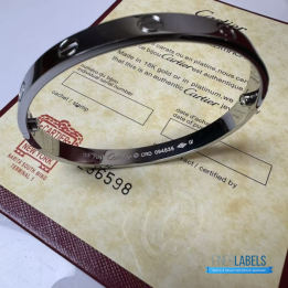 QC Cartier Love Bangle 20 (White Gold)