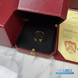 QC Cartier Love Ring + 1 diamond