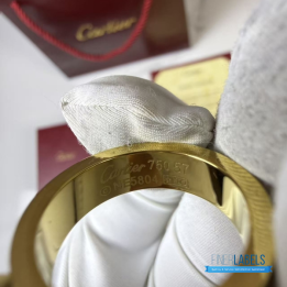QC Cartier Love Ring + 1 diamond