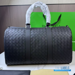 QC BV Intrecciato Leather Duffle - Travel Bag