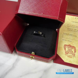 QC Cartier Love Ring in 18k White Gold
