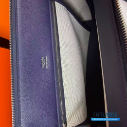 QC Hermès R.M.S 12H Bag in Neutral H Canvas