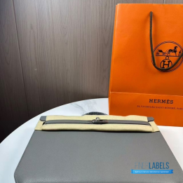 QC Hermès Kelly Dépêches 36 Briefcase in Togo Calfskin