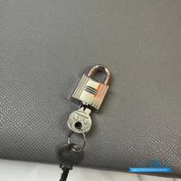 QC Hermès Kelly Dépêches 36 Briefcase in Togo Calfskin