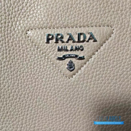 QC Prada Vitello Daino Soft Leather Hobo Shoulder Bag