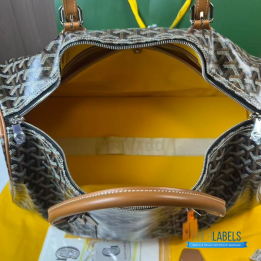 QC Goyard Boston Travel Bag
