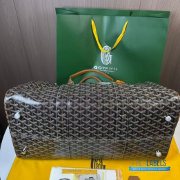 QC Goyard Boston Travel Bag