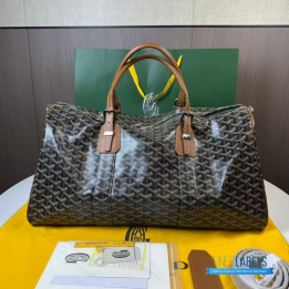 QC Goyard Boston Travel Bag