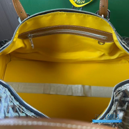 QC Goyard Boston Travel Bag
