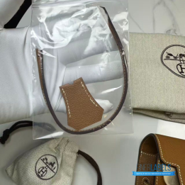 QC Hermès Kelly Dépêches 36 Briefcase in Brown